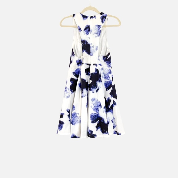 LuLu's Seeing Chic Blue and Ivory Dress Size Small - Picture 6 of 7